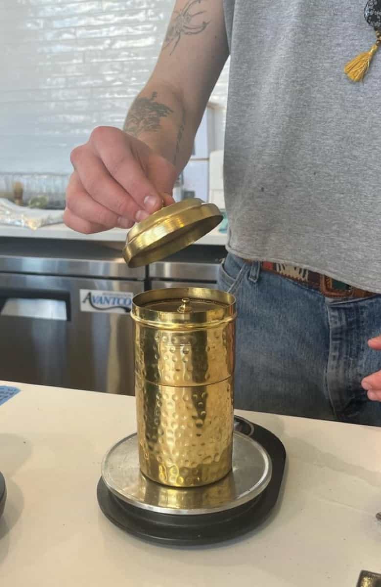 South Indian Filter Brewer