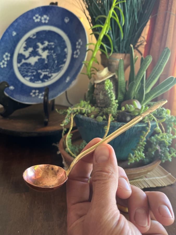 Heritage Cupping Spoon - Handmade, photo 3